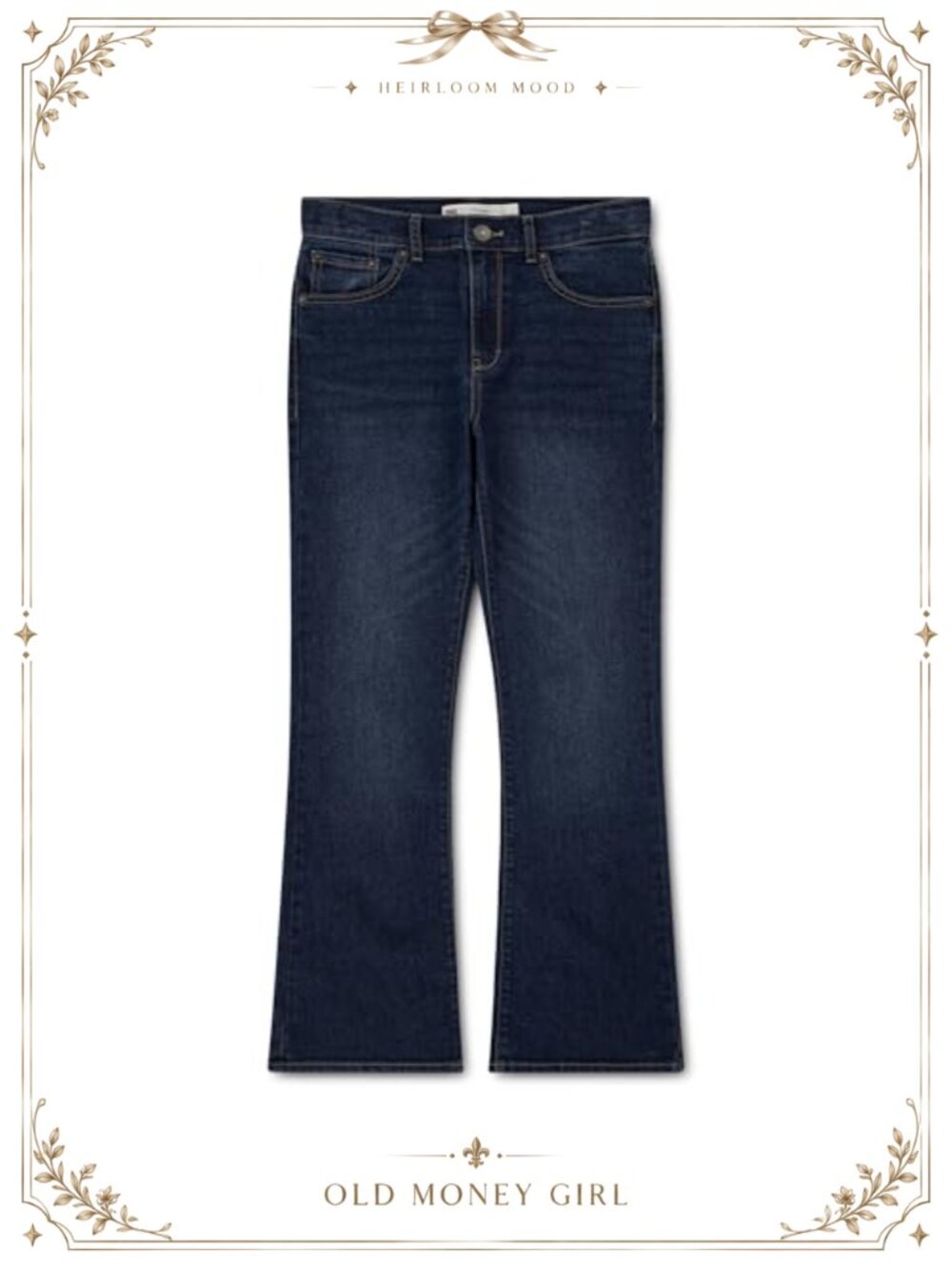 Levi's Girls 726 High Rise Flare Jeans Stretch Denim